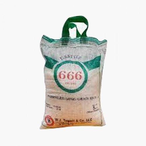 666 DELUXE PARBOILED RICE 5KG 0