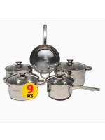RLG 9PCS COOKWARE SET KCP 4861 طقم أواني الطبخ RLG..