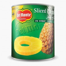 DELMONTE PINEAPPLE SLICE IN SYRUP 567GM انانس شرائح دل مونتي 567جرام