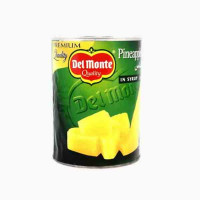 DEL MONTE PINEAPPLE CHUNKS IN SYRUP 567GM قطع انان..