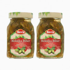 SERA SLICED JALAPENO PEPPERS IN BRINE 2X340G@20%OFF 0