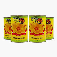 DAILY FRESH HOMMOS TAHINA 4X400GM هموس بالطحينة دا..