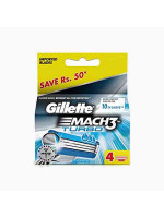 GILLETTE MACH3 TURBO CATRIDGE 4S جيليت شفرات الحلا..