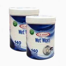 CLASSIC WET WIPES THICK ADULT 2X140 SHEET 0