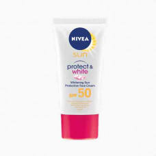 NIVEA SUN WHITENING CREAM (50) 50ML نيفيا كريم تفتيح وحماية بشرة الوجه 50 مل 
