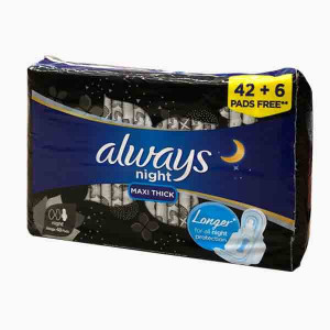 ALWAYS IPAD NIGHT 48'S @12OFF PM فوط صحية نسائية 4..