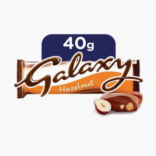 GALAXY HZELNUTMILK CHOCOLATE 40GM شوكلاته جالكسي بالبندق40جرام