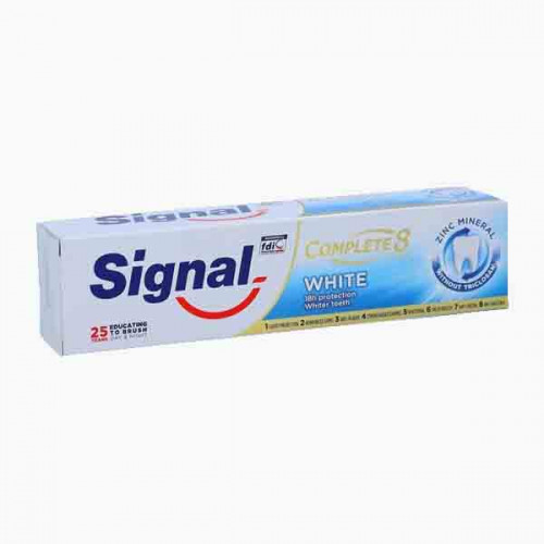 SIGNAL TP CMPLT 8 WHITE LPOP  100ML 0