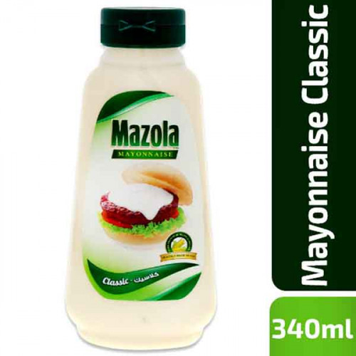 MAZOLA MAYONNAISE 340ML مايونيز مازولا 340مل