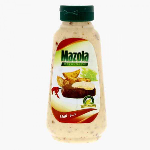 MAZOLA CHILLI MAYONNAISE 340ML مايونيز مازولا340مل