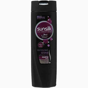 SUNSILK SHAMP BLACK SHINE(SDY) 400ML شامبو صانصلك ..