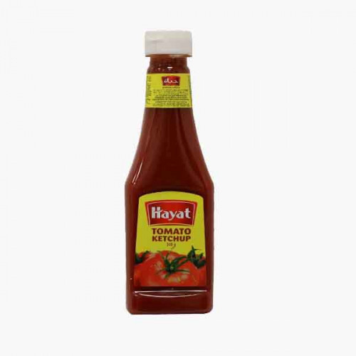 HAYAT SUPREME T/KETCHUP PET 340 GM كتشاب حياة 340جرام