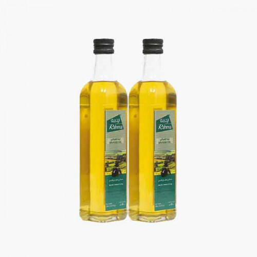 RAHMA OLIVE OIL PET 2X500ML زيت زيتون رحمة 2×500مل