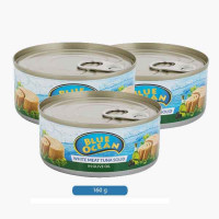 BLUE OCEAN TUNA FISH SOLID OLIVE OIL 3X160 GM سمك ..