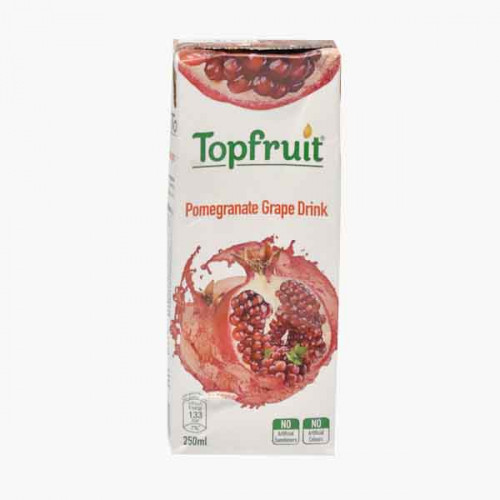 TOP FRUIT POMEGRANATE GRAPE DRINK 250 ML عصير توب فروت رمان 250 مل 