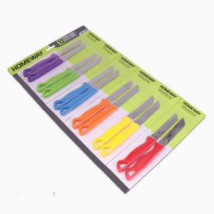 HOMEWAY HW-2040 12PCS FRUIT KNIFE هوم واي سكين تقط..