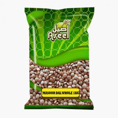 ASEEL MASOOR DAL WHOLE 1KG دال احمر كامل اصيل 1كجم