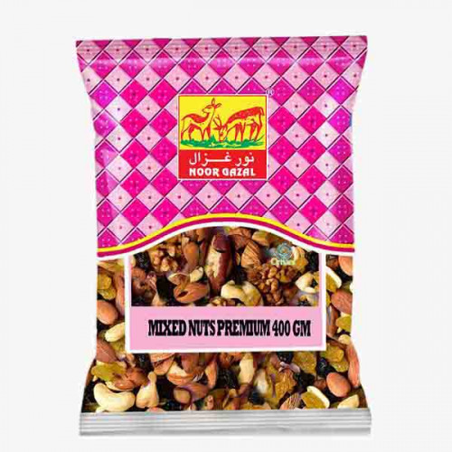 GAZAL MIXED NUTS PREMIUM 400 GM مكسرات مشكل غزال400جرام