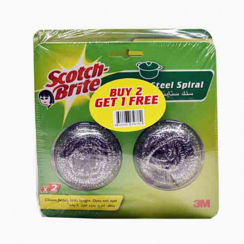 SCOTCH BRITE SPIRAL CARD 2+1 OFFER 0