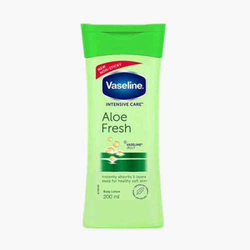 VASELINE LOTION ALOE FRESH 200 ML لوشن فازلين بخلاصة الصبار 200ملي