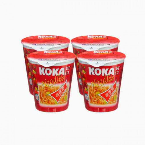 KOKA CUP NOODLES ASSORTED 4X70 GM 0