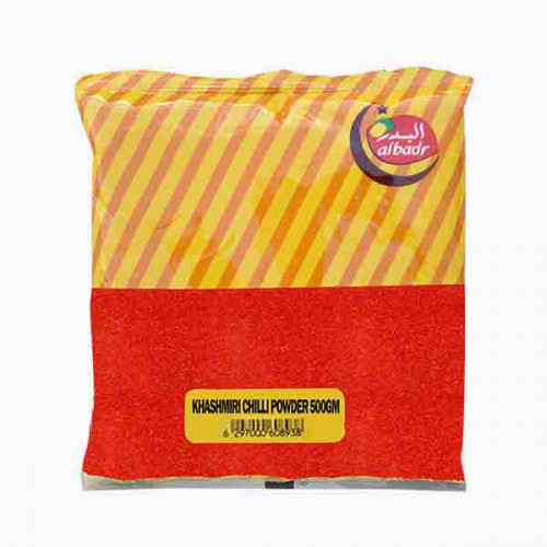 ALBADAR KHASHMIRI CHILLI POWDER 500GM البدر فلفل احمر كشميري 500 جرام