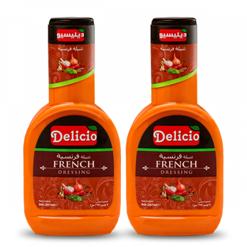 DELICIO FRENCH DRESSING 2X532ML SPL